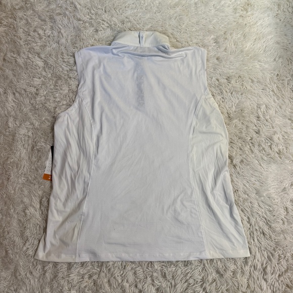 New Women’s Size 2X White Kerrits Sleeveless Horseback Riding Show Shirt - Picture 5 of 6